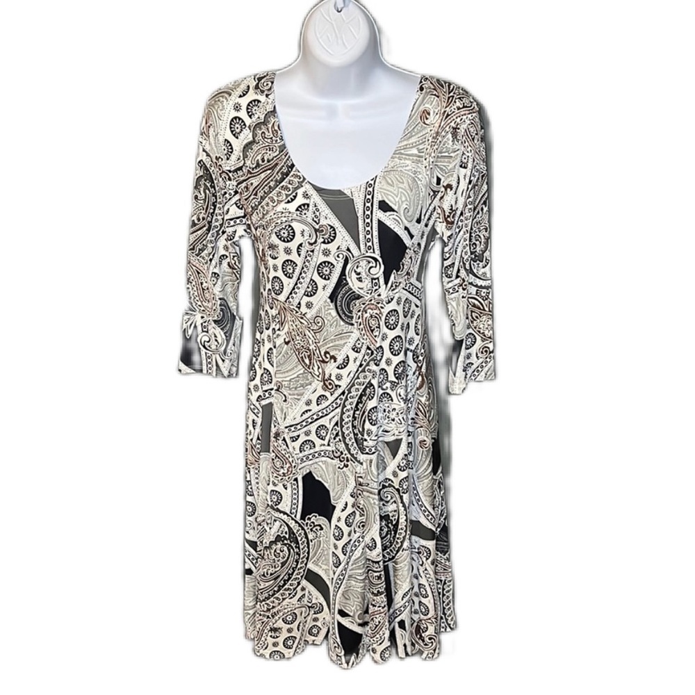 Joy’s Paris Long Sleeve Mini Dress, size Small/Medium - Picture 1 of 8